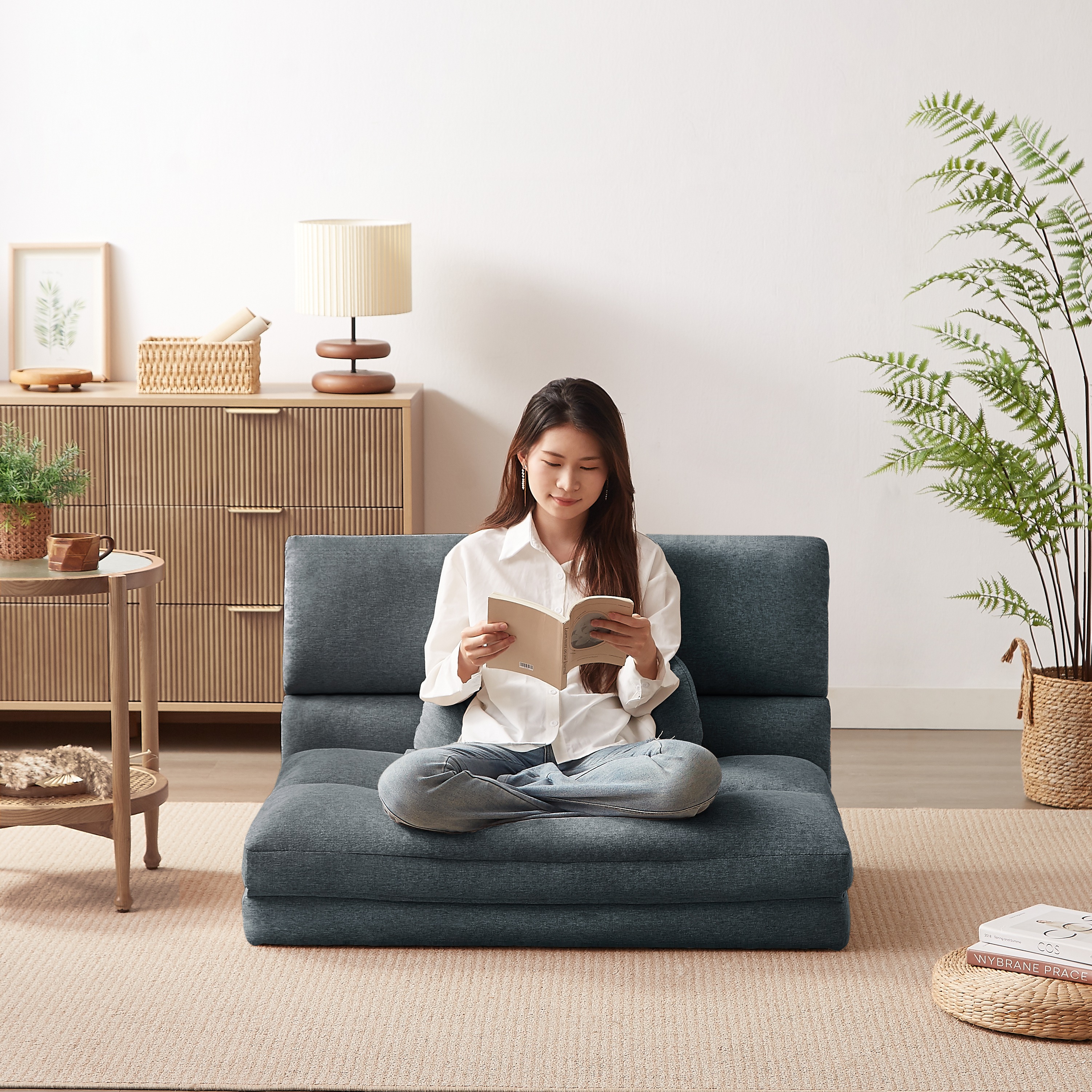 358折りたたみ ソファベッド 座椅子 幅103cm 2人掛け ソファ リクライニング 5段階 コンパクト P1/P2 おしゃれ 358折りたたみ ソファベッド 座椅子 幅103cm 2人掛け ソファ リクライニング 5段階 コンパクト P1/P2 おしゃれ