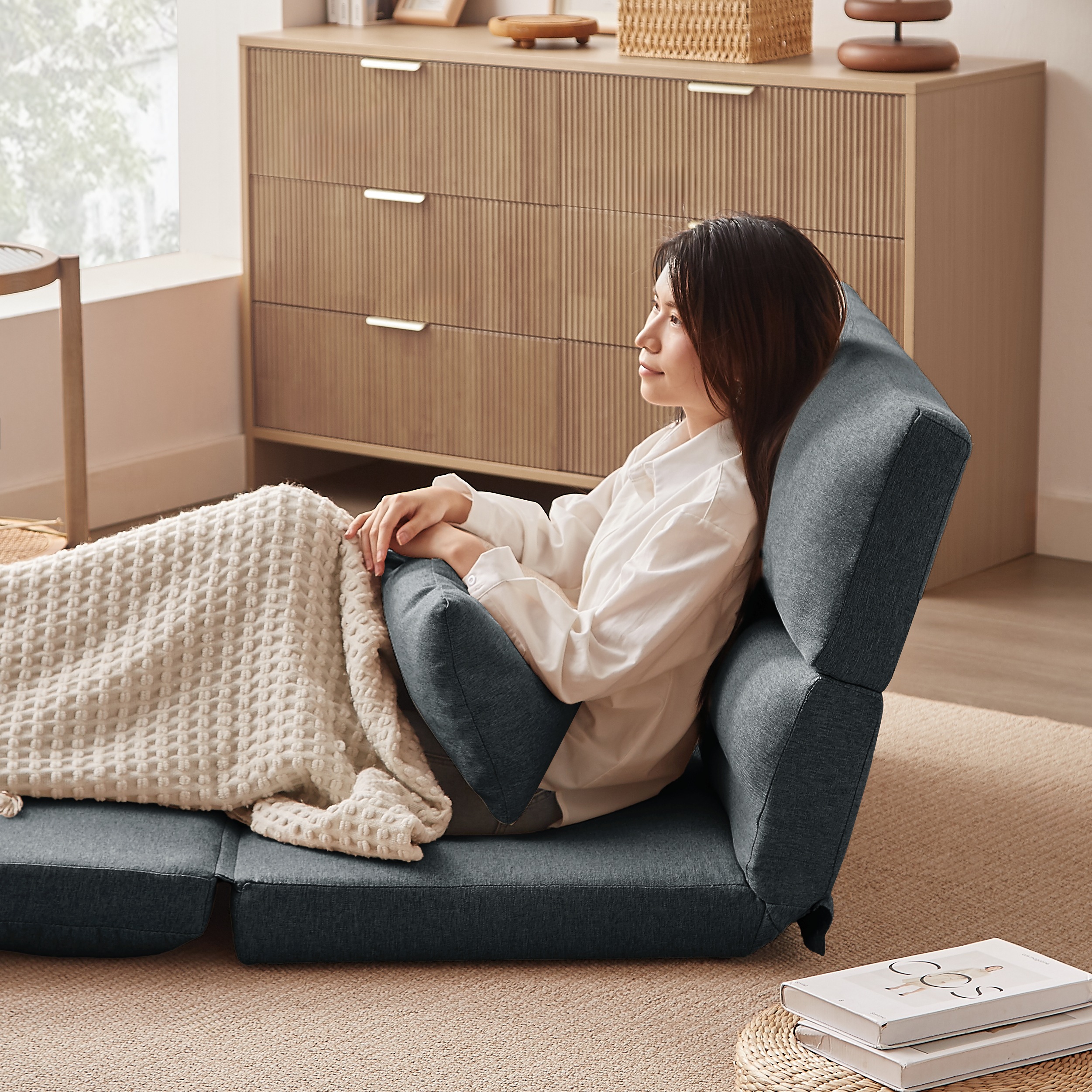 358折りたたみ ソファベッド 座椅子 幅103cm 2人掛け ソファ リクライニング 5段階 コンパクト P1/P2 おしゃれ 358折りたたみ ソファベッド 座椅子 幅103cm 2人掛け ソファ リクライニング 5段階 コンパクト P1/P2 おしゃれ