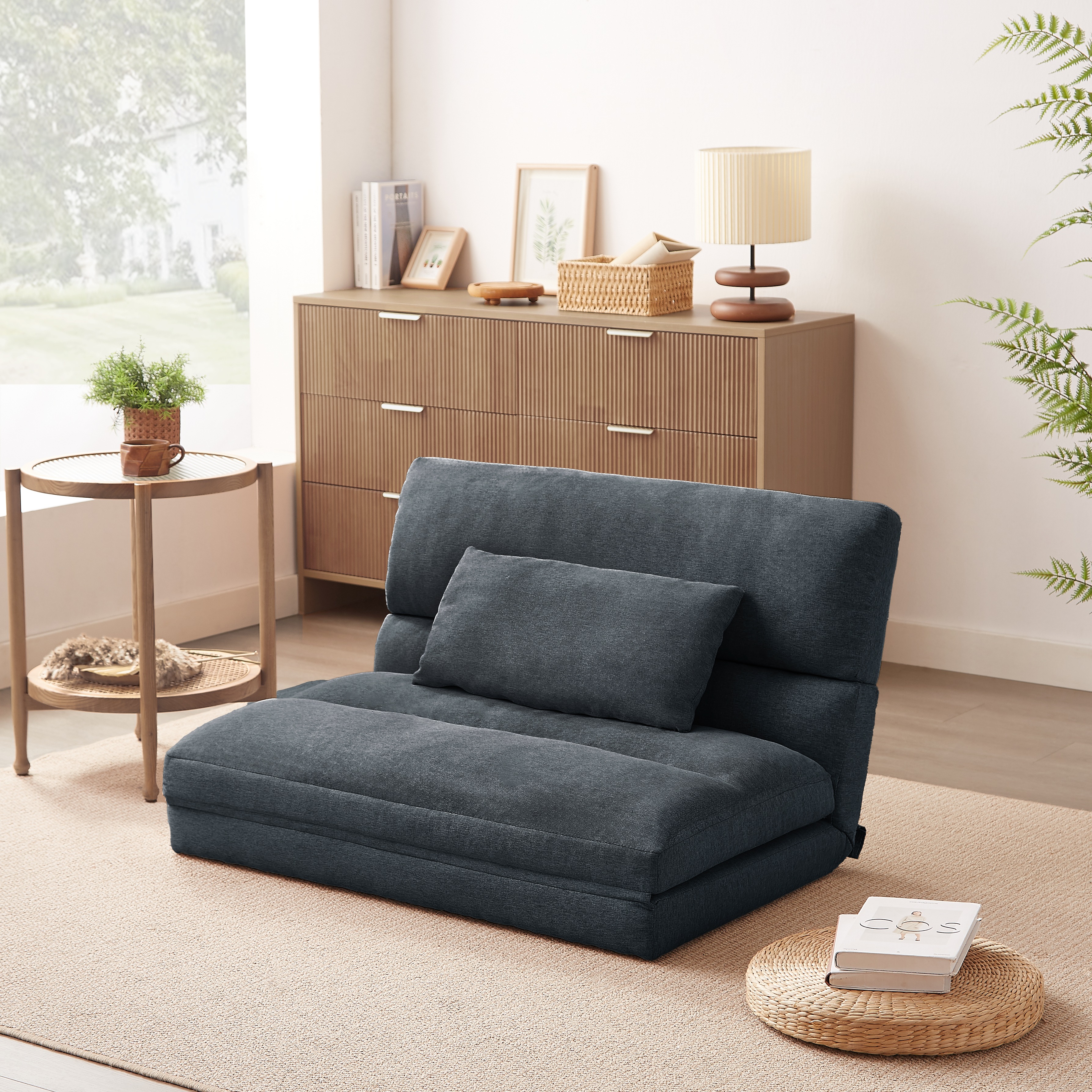 358折りたたみ ソファベッド 座椅子 幅103cm 2人掛け ソファ リクライニング 5段階 コンパクト P1/P2 おしゃれ 358折りたたみ ソファベッド 座椅子 幅103cm 2人掛け ソファ リクライニング 5段階 コンパクト P1/P2 おしゃれ