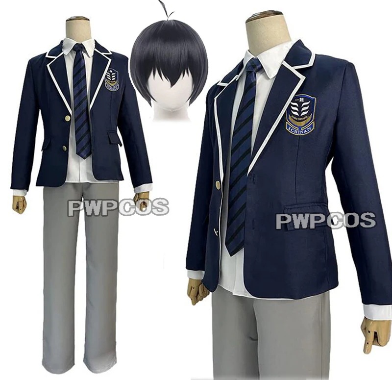 Blue&Lock ブルーロック 御影玲王 ウィッグ 蜂楽廻 潔世一 コスプレ衣装 一難高校 波風高校 白宝高校 凪誠士郎 制服 スーツ ハロウィン仮装 祝日 贈り物 男女兼 Blue&Lock ブルーロック 御影玲王 ウィッグ 蜂楽廻 潔世一 コスプレ衣装 一難高校 波風高校 白宝高校 凪誠士郎 制服 スーツ ハロウィン仮装 祝日 贈り物 男女兼