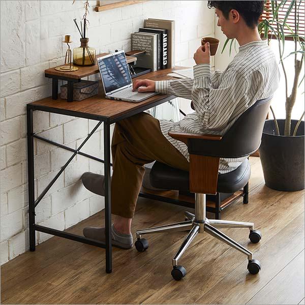 曲線が美しいデスクチェア　２点セット【EIRMIN×Lubbock】