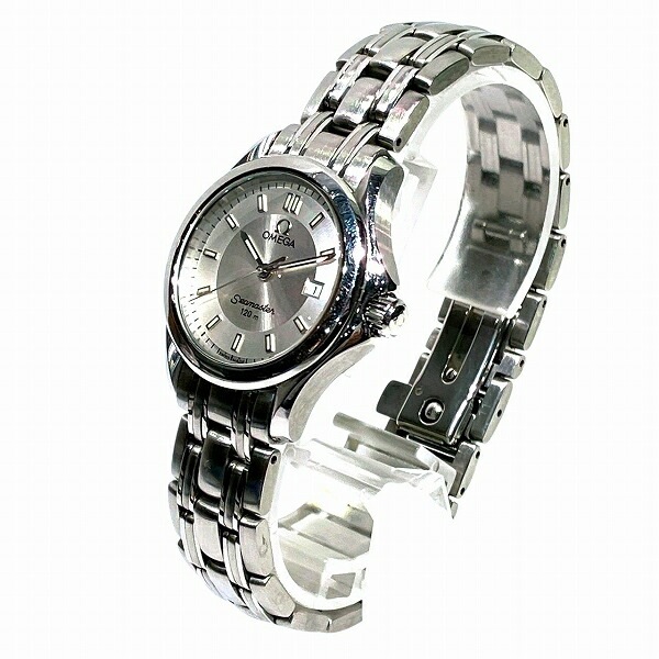 オメガ シーマスター 2581.32.00 クォーツ 腕時計 レディース 【中古】 オメガ シーマスター 2581.32.00 クォーツ 腕時計 レディース 【中古】
