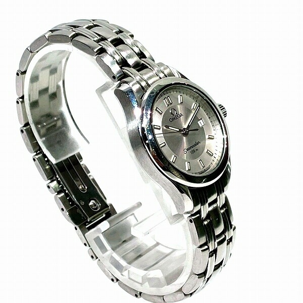 オメガ シーマスター 2581.32.00 クォーツ 腕時計 レディース 【中古】 オメガ シーマスター 2581.32.00 クォーツ 腕時計 レディース 【中古】