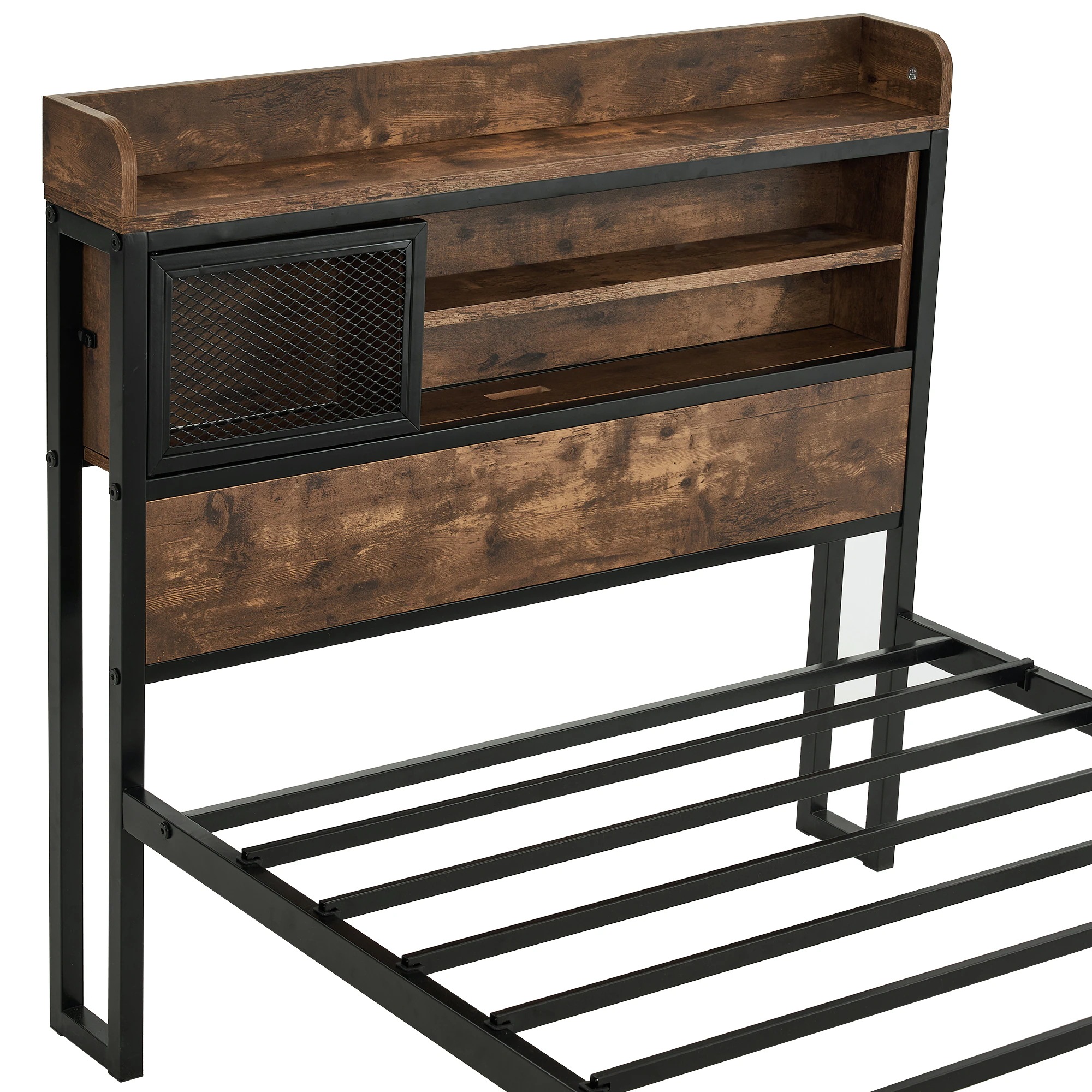 【国内発送M】60S ベッドフレーム シングル シングルベッド パイプベッド コンセント付き 宮付き 木 コンセント ベッド 木製 下収納 スチール おしゃれ ヴィンテージ風 アイアンベッド シンプル 【国内発送M】60S ベッドフレーム シングル シングルベッド パイプベッド コンセント付き 宮付き 木 コンセント ベッド 木製 下収納 スチール おしゃれ ヴィンテージ風 アイアンベッド シンプル