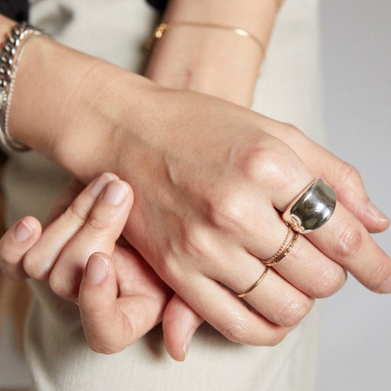 bts RM着用 R501 シルバーリング