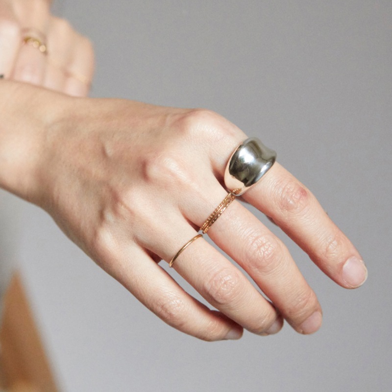 bts RM着用 R501 シルバーリング