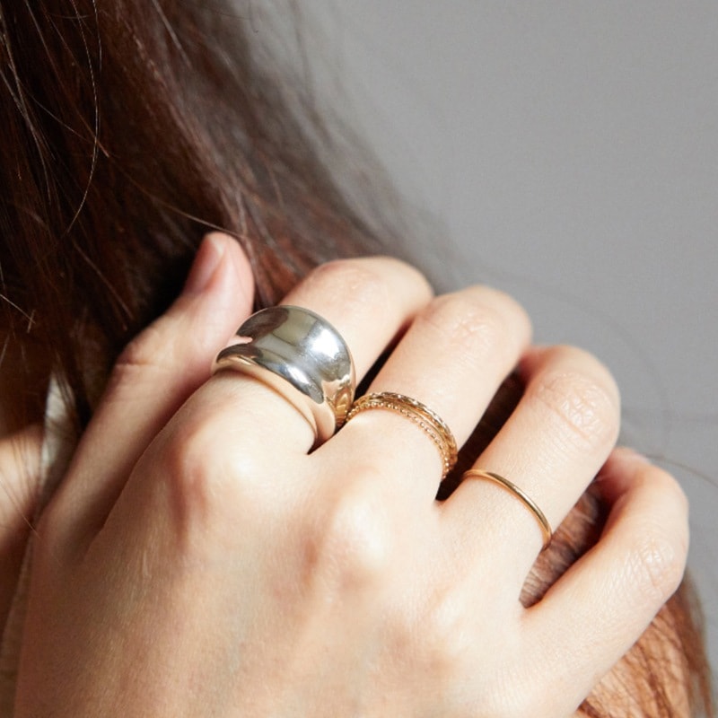 bts RM着用 R501 シルバーリング