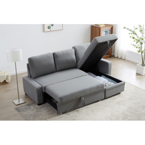 ソファー ソファーベッド 3人掛け ソファ カウチ ダイニングソファー 自由レイアウト おしゃれ 北欧 ファブリック 弾力 高級