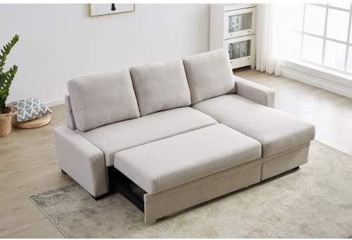 ソファー ソファーベッド 3人掛け ソファ カウチ ダイニングソファー 自由レイアウト おしゃれ 北欧 ファブリック 弾力 高級