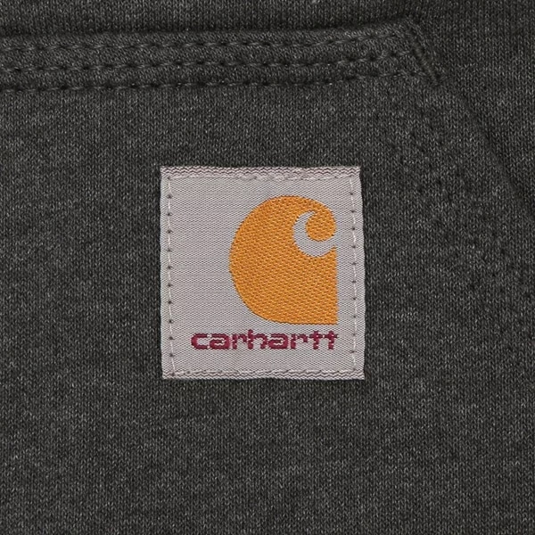 パーカー フーディー ルーズフィット ミッドウエイト フルジップ スウェット チャコール メンズ K122 026 パーカー フーディー ルーズフィット ミッドウエイト フルジップ スウェット チャコール メンズ K122 026