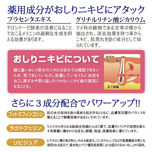 Qoo10] シェモア 魅惑のおしり プレミアム 薬用ジェル 大