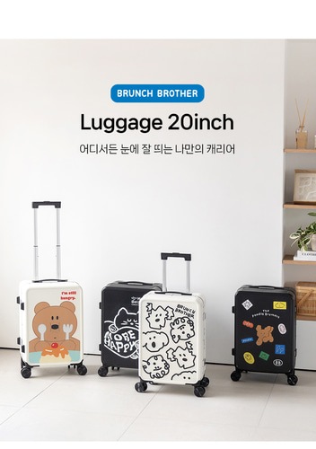 Brunch Brother スーツケース キャリア 20インチ 旅行用カバン 韓国雑貨 文房具