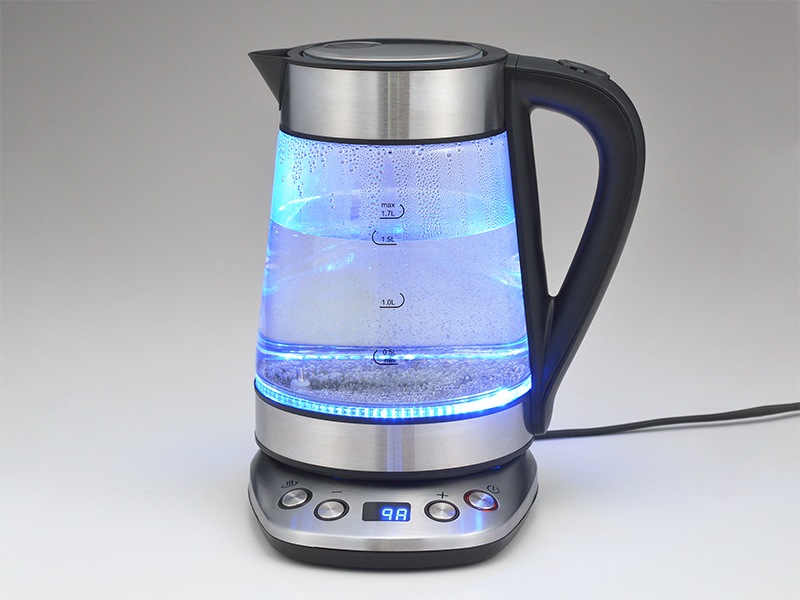 「SUSTIA」温度調整ガラス電気ケトル1.7ℓ 「SUSTIA」温度調整ガラス電気ケトル1.7ℓ