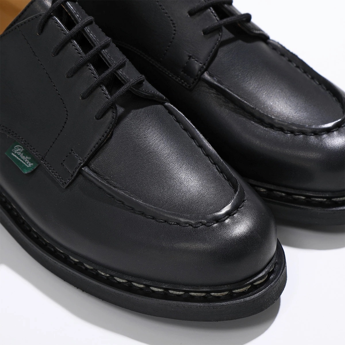 Paraboot パラブーツ レザーシューズ 710709 CHAMBORD シャンボード メンズ Uチップ ノルヴェイジャン製法 TEX SOLE 靴 NOIR Paraboot パラブーツ レザーシューズ 710709 CHAMBORD シャンボード メンズ Uチップ ノルヴェイジャン製法 TEX SOLE 靴 NOIR