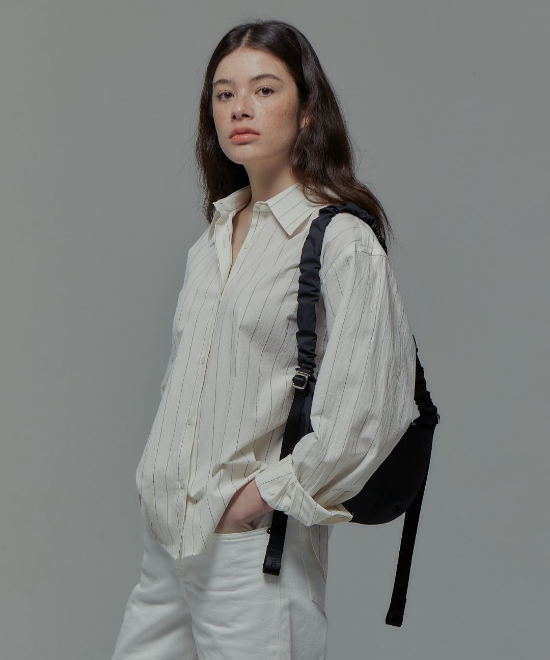 Daily Shirring Bag S (7color) 韓国人気 韓国ファッション 学生ファッション ギフト用 Daily Shirring Bag S (7color) 韓国人気 韓国ファッション 学生ファッション ギフト用