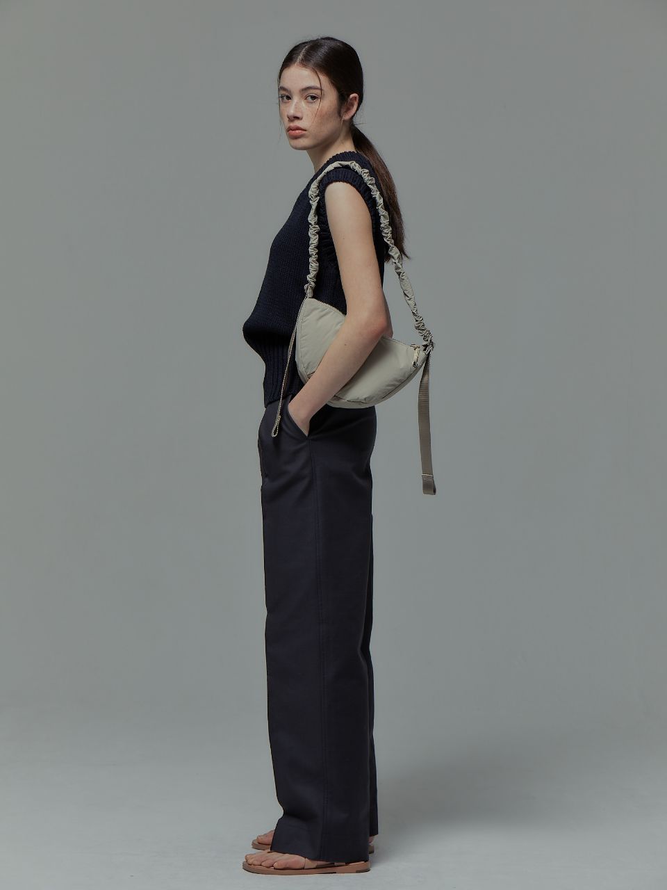 Daily Shirring Bag S (7color) 韓国人気 韓国ファッション 学生ファッション ギフト用 Daily Shirring Bag S (7color) 韓国人気 韓国ファッション 学生ファッション ギフト用