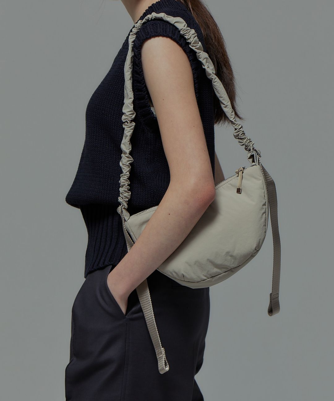 Daily Shirring Bag S (7color) 韓国人気 韓国ファッション 学生ファッション ギフト用 Daily Shirring Bag S (7color) 韓国人気 韓国ファッション 学生ファッション ギフト用