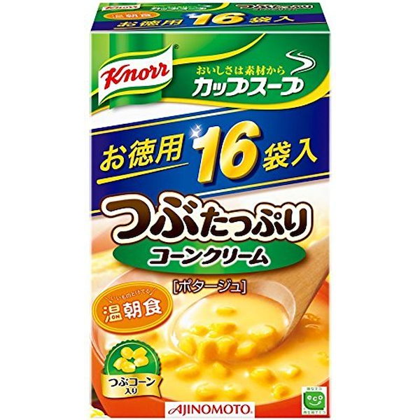 Qoo10]　つぶたっぷりコーン　味の素　カップスープ