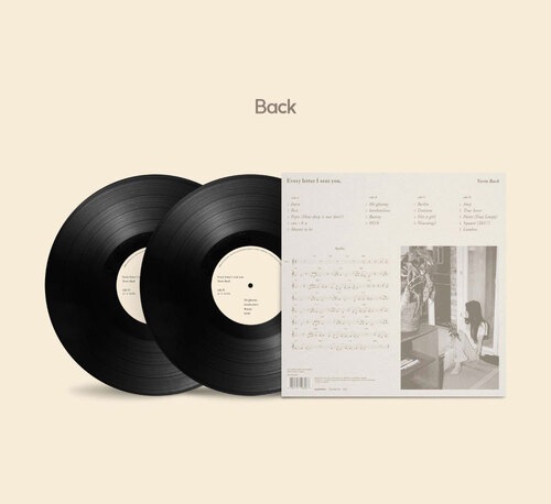 公式正規品 ペクイェリン Yerin Baek 1stアルバム [Every letter I sent you] 2LP(Blackカラー)