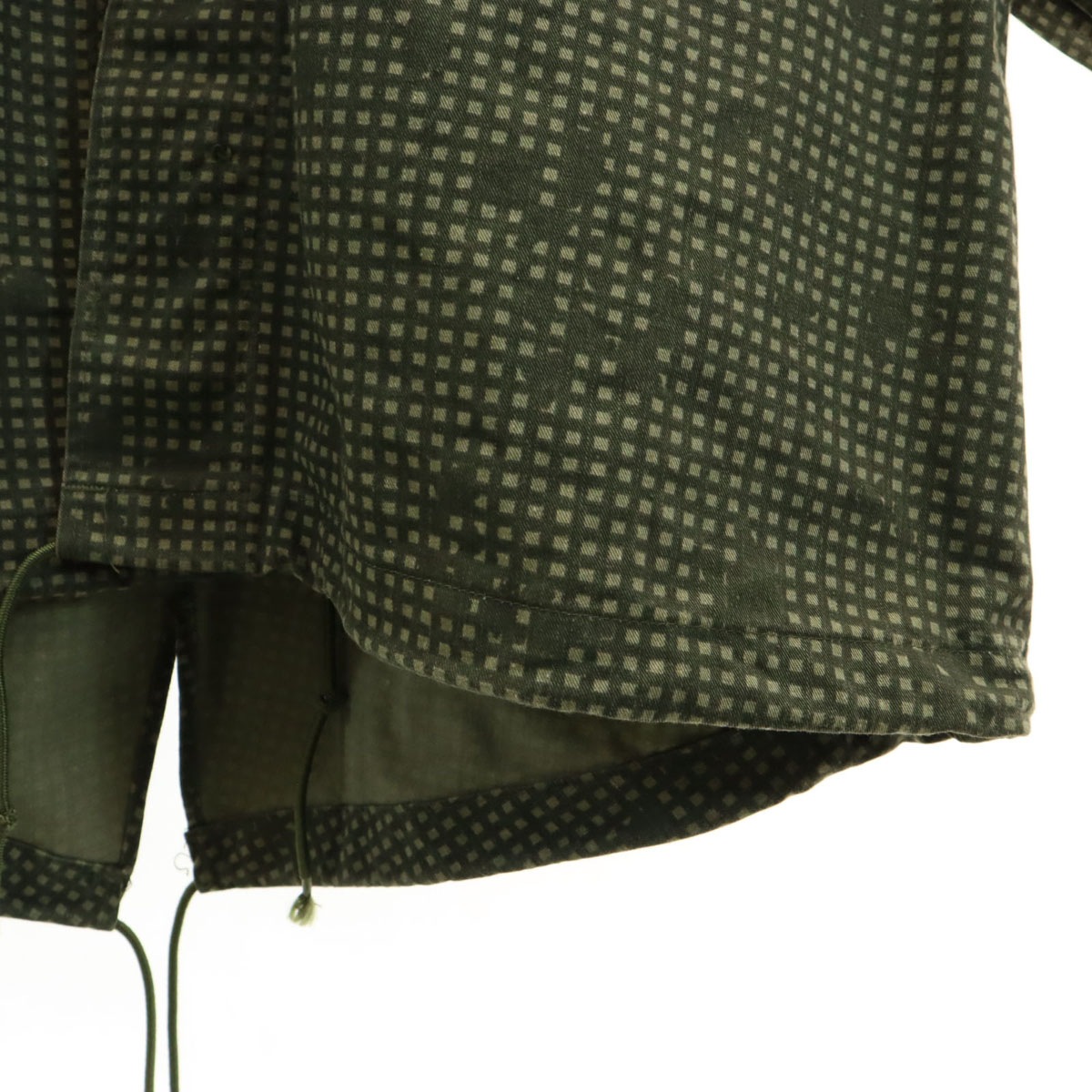 US ARMY アメリカ軍 80s 米軍 ヴィンテージ DLA ナイトカモ モッズコート S カーキ メンズ 古着