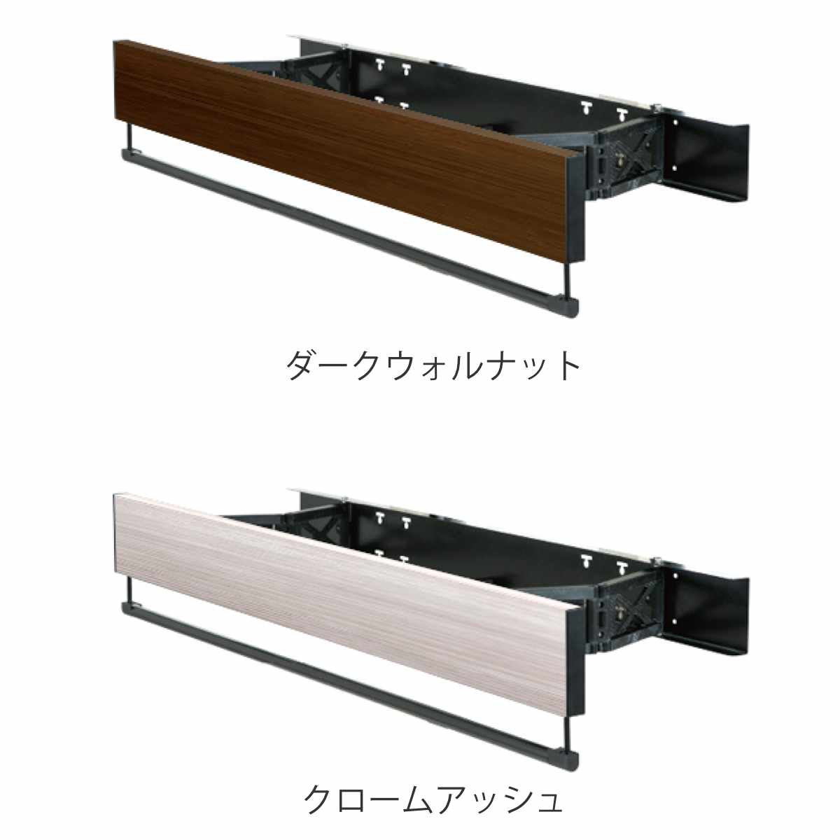 室内物干し DRY・WAVE インテリアハンガー スタンダード 幅60cm 衣類掛け インテリア ハンガー 展開式 ドライ・ウェーブ 日本製 インテリア物干し 60cm 壁付き 竿付き