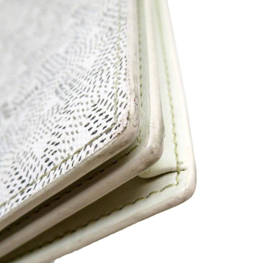 ゴヤール GOYARD 二つ折り長財布 レザー ホワイト系 ユニセックス t19234a ゴヤール GOYARD 二つ折り長財布 レザー ホワイト系 ユニセックス t19234a