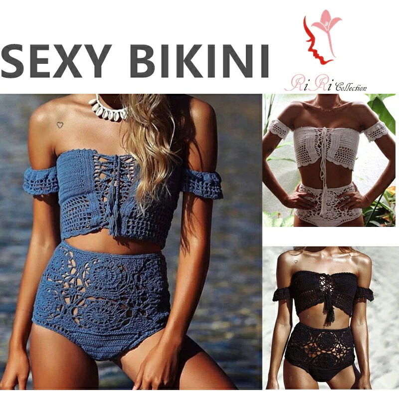 トレンド -039023sp セパレート 上下２点セット ３カラー セクシービキニ かき編み ハンドメイド 素材にこだわった一着オシャレ インスター SNSニット 水着 ブラジリアン 欧米人気 セレ