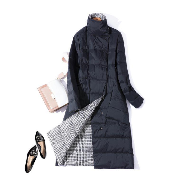 ダウンコートレディース軽量リバーシブルアウターロングコート薄ロング丈スリム大きいサイズキレイめお洒落暖かい防寒着 ダウンコートレディース軽量リバーシブルアウターロングコート薄ロング丈スリム大きいサイズキレイめお洒落暖かい防寒着