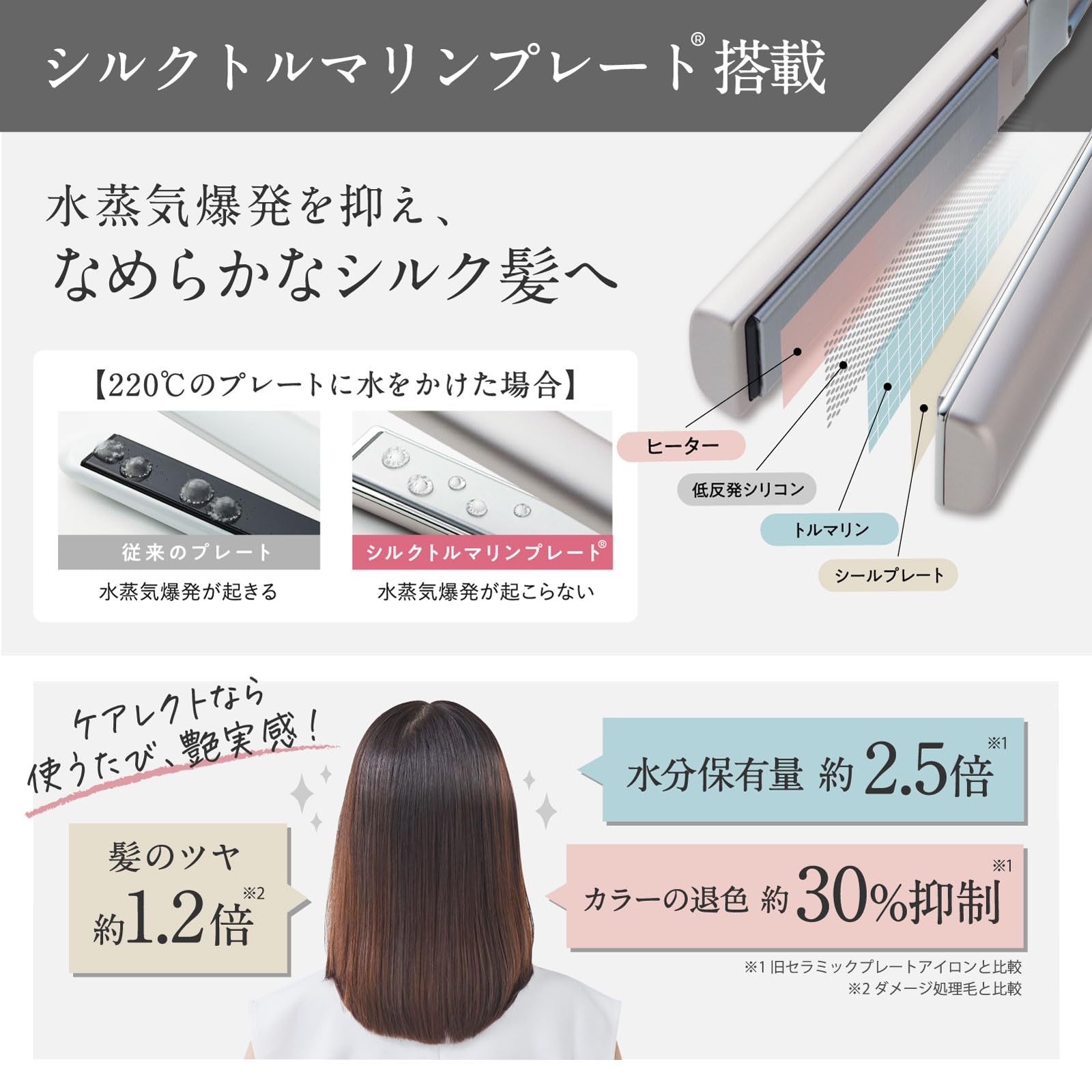 carelect ストレートアイロン ケアレクト スムースケアアイロン 25mm ローズミスト by pluseau プリュスオー 海外対応 自動電源OFF 17段階温度調整 carelect ストレートアイロン ケアレクト スムースケアアイロン 25mm ローズミスト by pluseau プリュスオー 海外対応 自動電源OFF 17段階温度調整