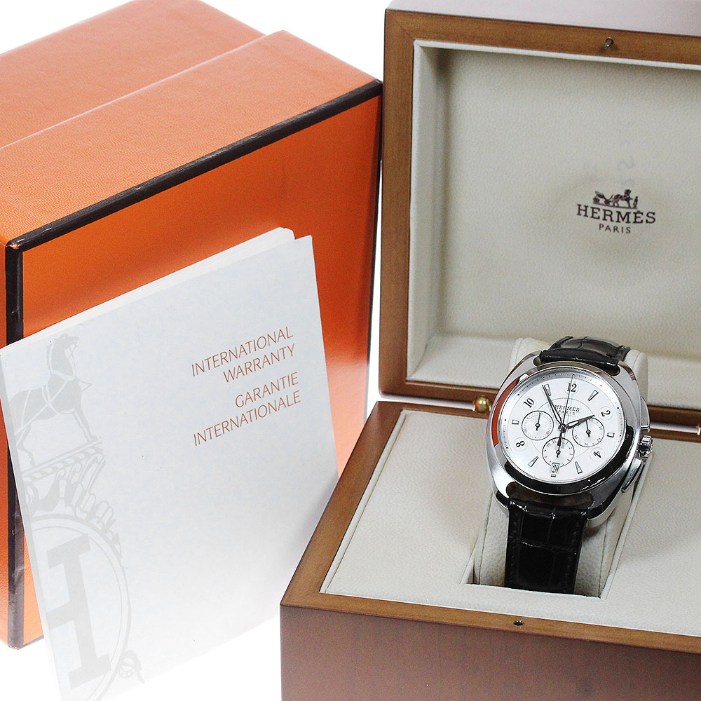 エルメス HERMES DR5.910/038897WW00 ドレサージュ クロノグラフ
