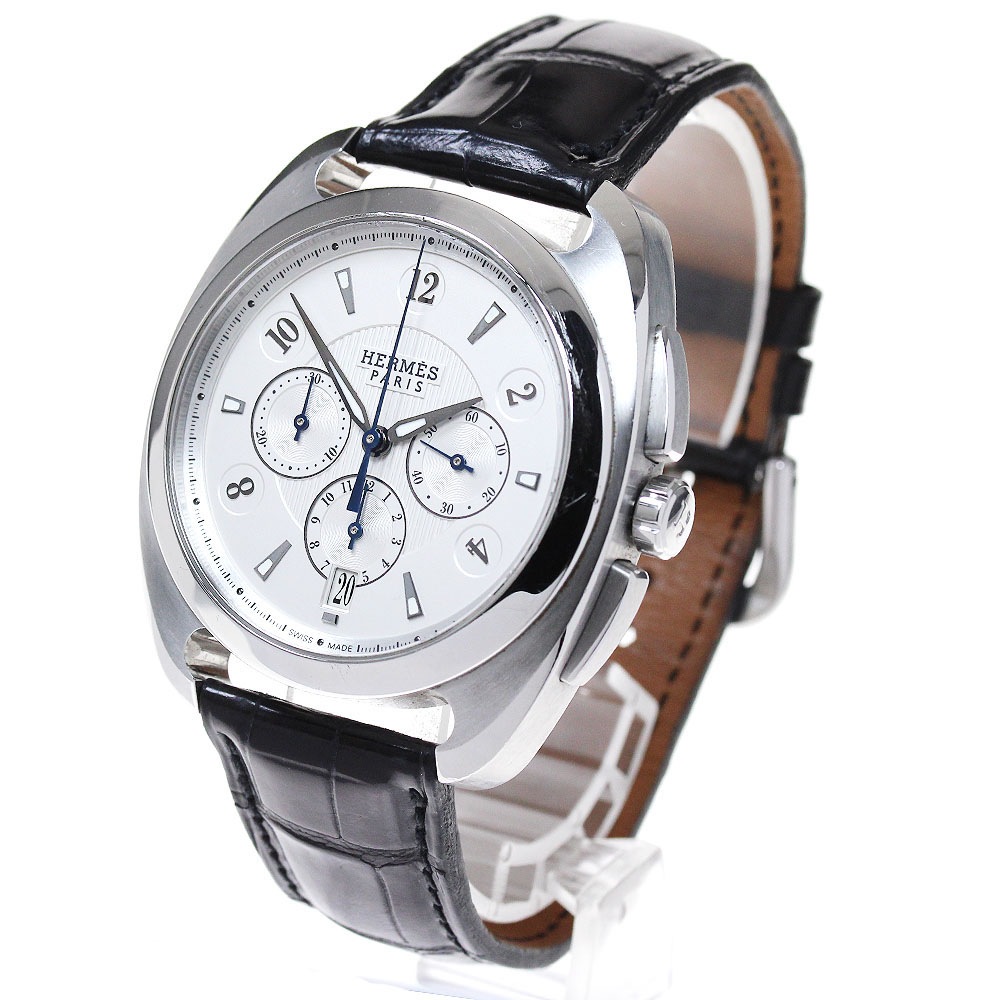 エルメス HERMES DR5.910 ドレサージュ クロノグラフ 自動巻き エルメス HERMES DR5.910 ドレサージュ クロノグラフ 自動巻き