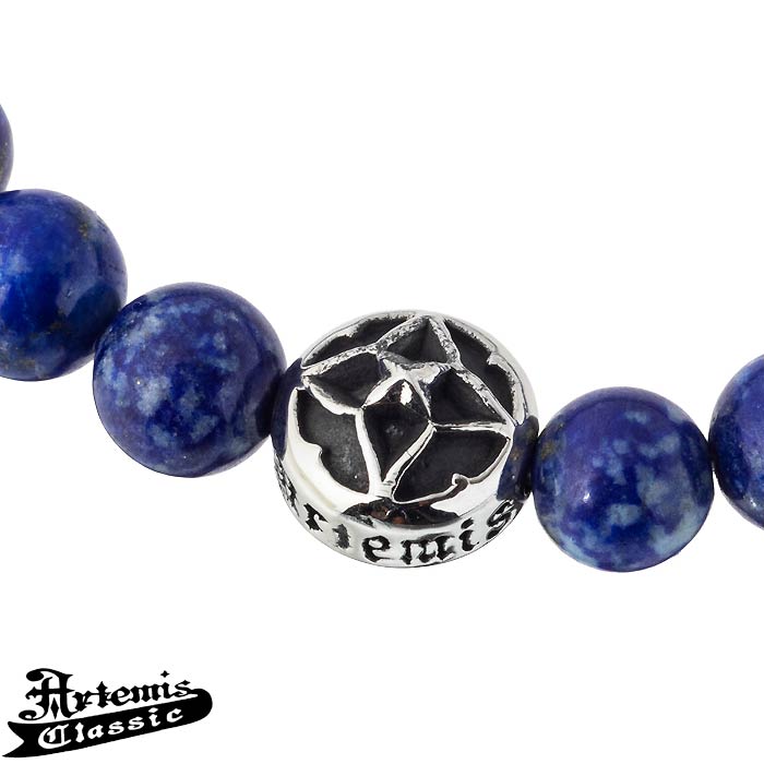 アルテミスクラシック Artemis Classic トレサリー 天然ラピスラズリ 数珠 ブレスレット ACB0118 アルテミスクラシック Artemis Classic トレサリー 天然ラピスラズリ 数珠 ブレスレット ACB0118