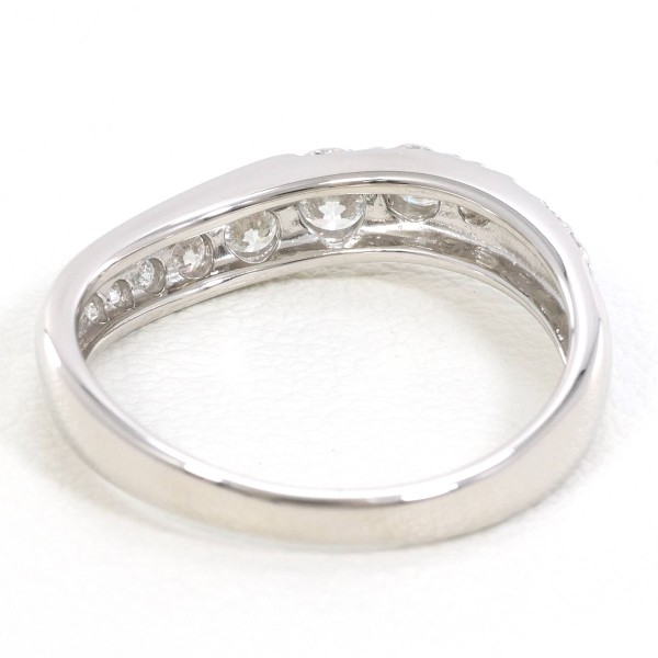 PT900 プラチナ リング 指輪 11.5号 ダイヤ 0.50 ジュエリー 中古 PT900 プラチナ リング 指輪 11.5号 ダイヤ 0.50 ジュエリー 中古