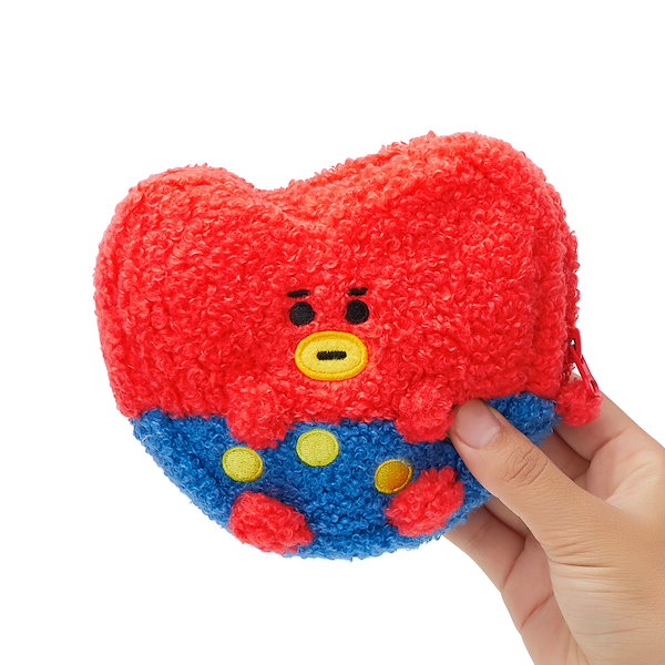 Qoo10] BT21 もこもこコインケース（ポンポン）TATA