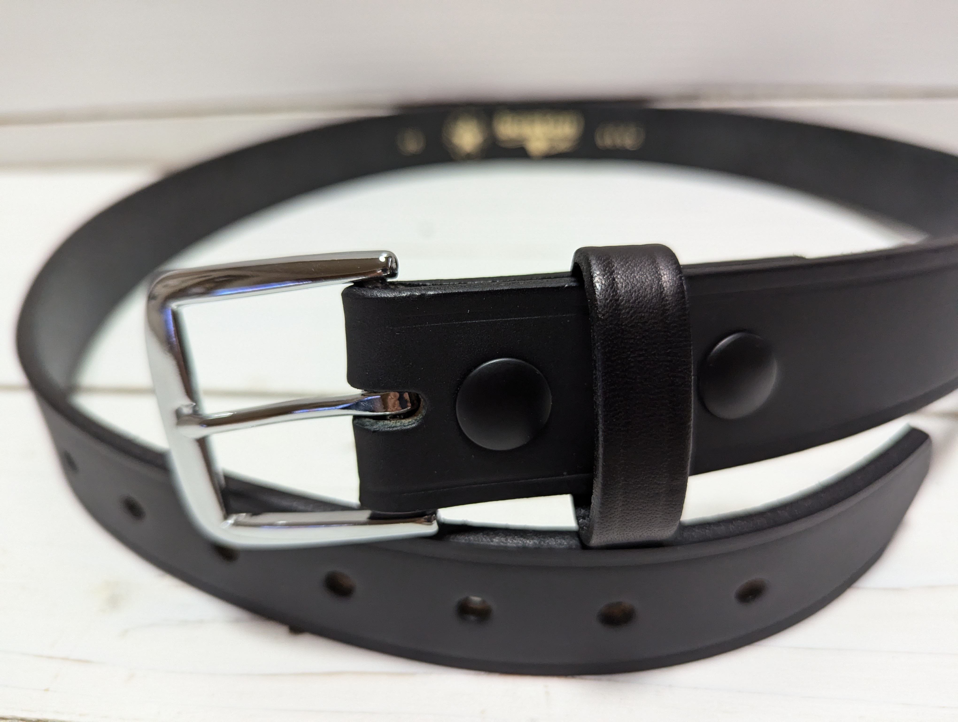 ボストンレザー アメリカ製 本革製 レザー ベルト 黒 ブラック メンズ BOSTON LEATHER BELT BLACK 003 ボストンレザー アメリカ製 本革製 レザー ベルト 黒 ブラック メンズ BOSTON LEATHER BELT BLACK 003