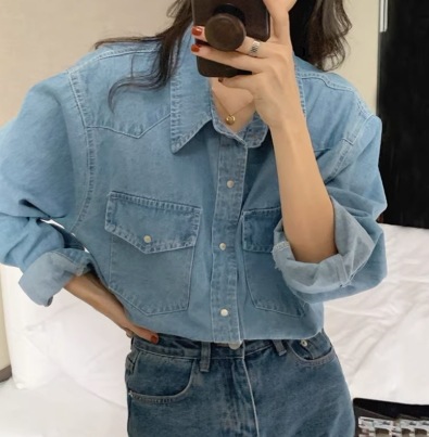 レディース トップス シャツ デニム 長袖 襟付き 角襟 オーバーサイズ 前開き ボタン アメカジ ブルーデニム 中厚手 シンプル カジュアル おしゃれ ラフ マニッシュ ボーイッシュ ベーシック レディース トップス シャツ デニム 長袖 襟付き 角襟 オーバーサイズ 前開き ボタン アメカジ ブルーデニム 中厚手 シンプル カジュアル おしゃれ ラフ マニッシュ ボーイッシュ ベーシック
