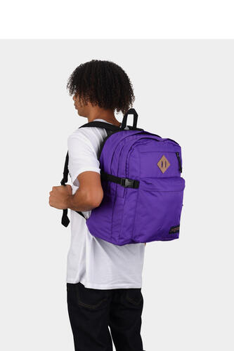 JANSPORT公式 リュック メインキャンパス PARTY PLUM Jansport Cross Town Plus - Backpack - 600D polyester - party