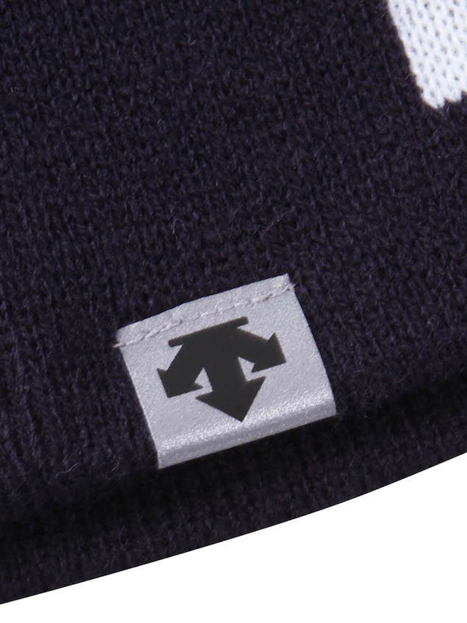 ニットキャップ DESCENTE デサント 大きいサイズ メンズ ニット帽 帽子 ブランド ロゴプリント C040930-06