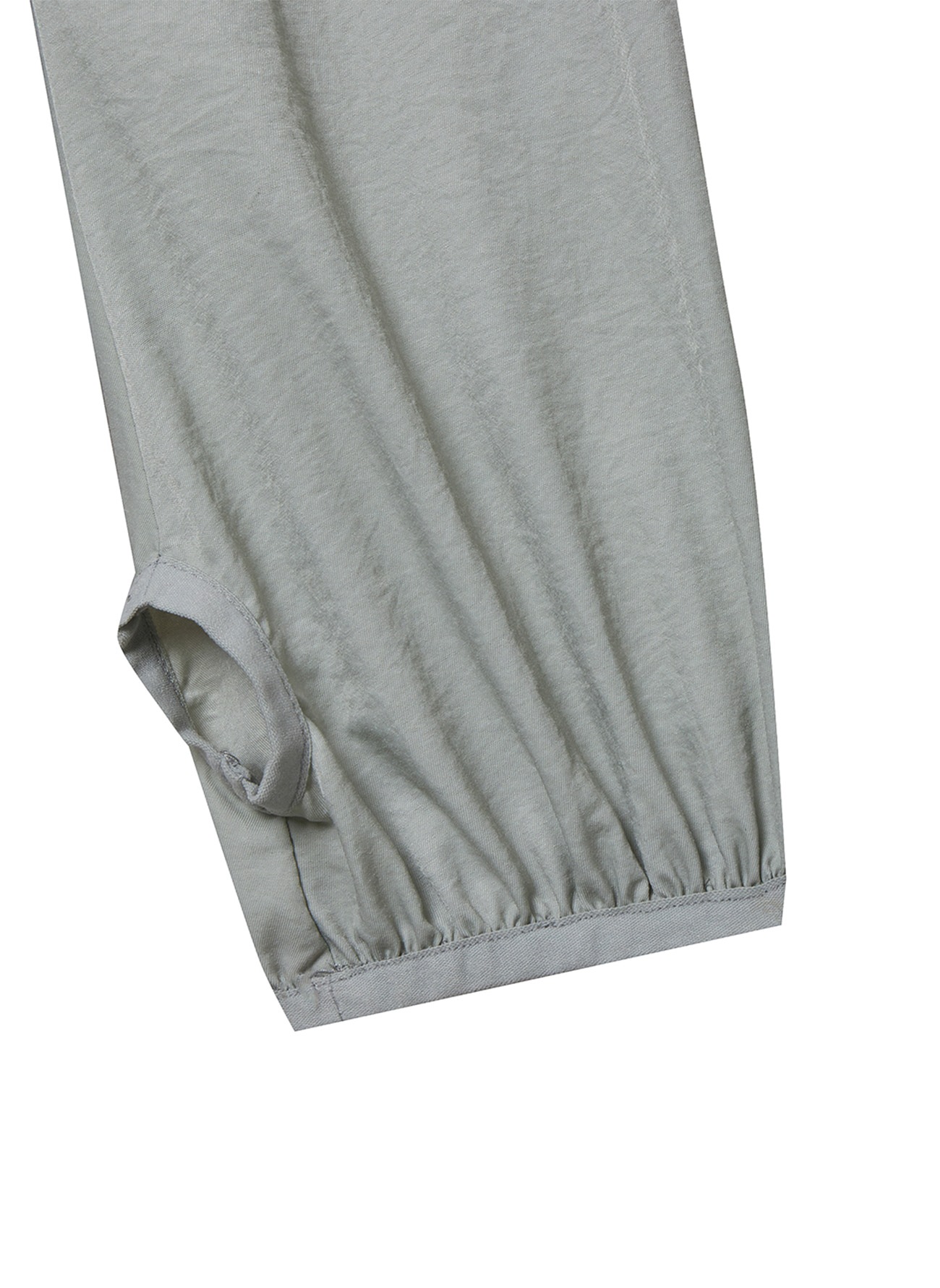 【THEOPENPRODUCT】 CAMPER ZIP SHIRT : SILVER GRAY