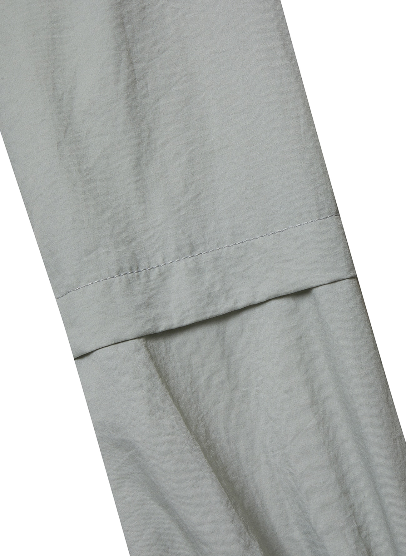 【THEOPENPRODUCT】 CAMPER ZIP SHIRT : SILVER GRAY