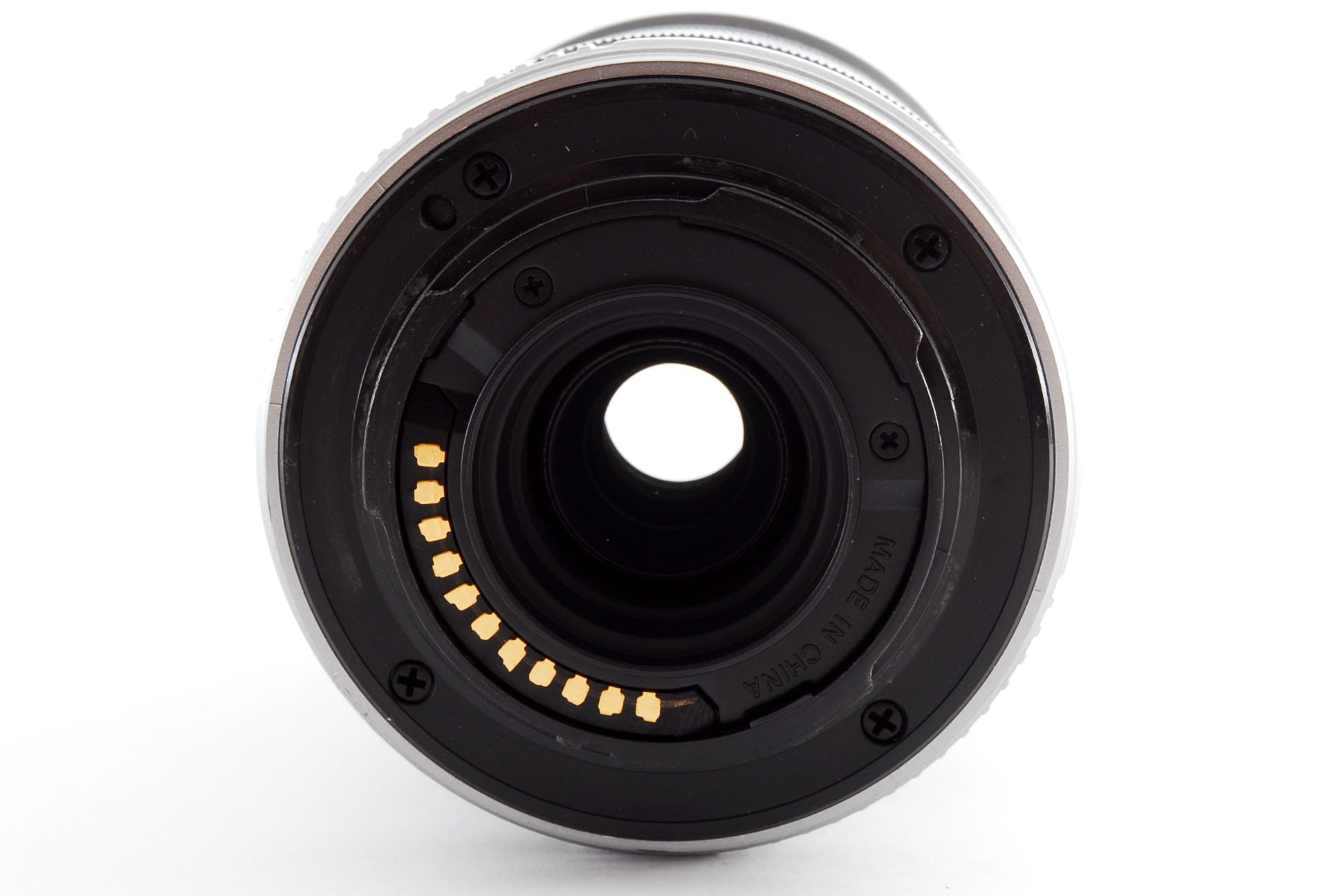 【中古】オリンパス OLYMPUS M.Zuiko DIGITAL 40-150mm f/4-5.6 R ED MSC シルバー 美品 マイクロフォーサーズマウント ズームレンズ