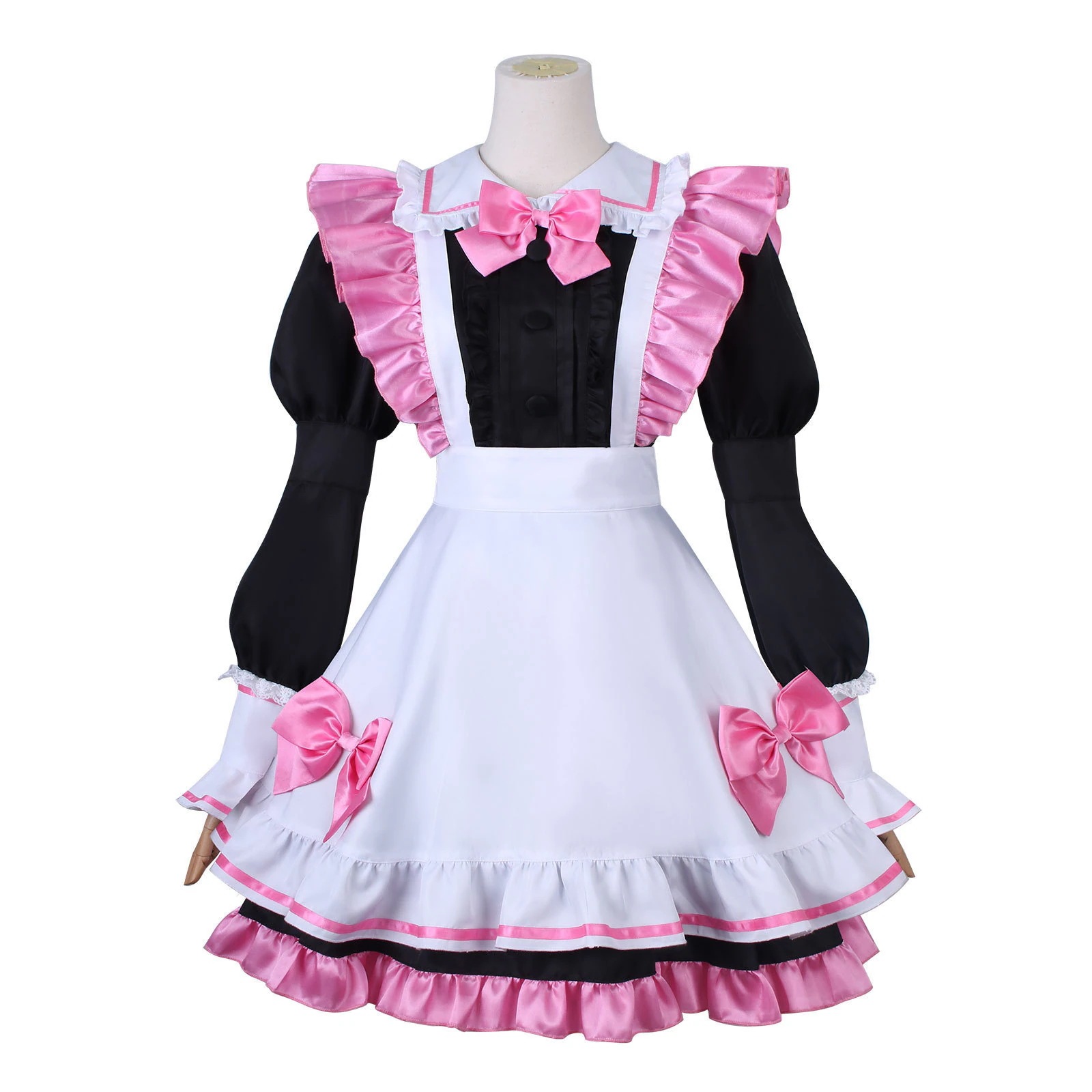 【激安本日限定】推しの子 星野瑠美衣 コスプレ衣装 ウィッグ付き ほしのるびい コスプレ メイド服 制服 アイドル 喫茶店 コスチューム ハロウィン クリスマス 変装 仮装 アニメ 祭り ウィッグ付き