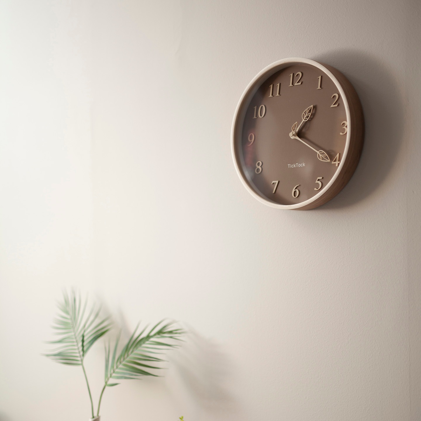 [ticktok studio] 300 milk tea Interior Wall clock 3色 韓国の人気 ホームデコ 贈り物