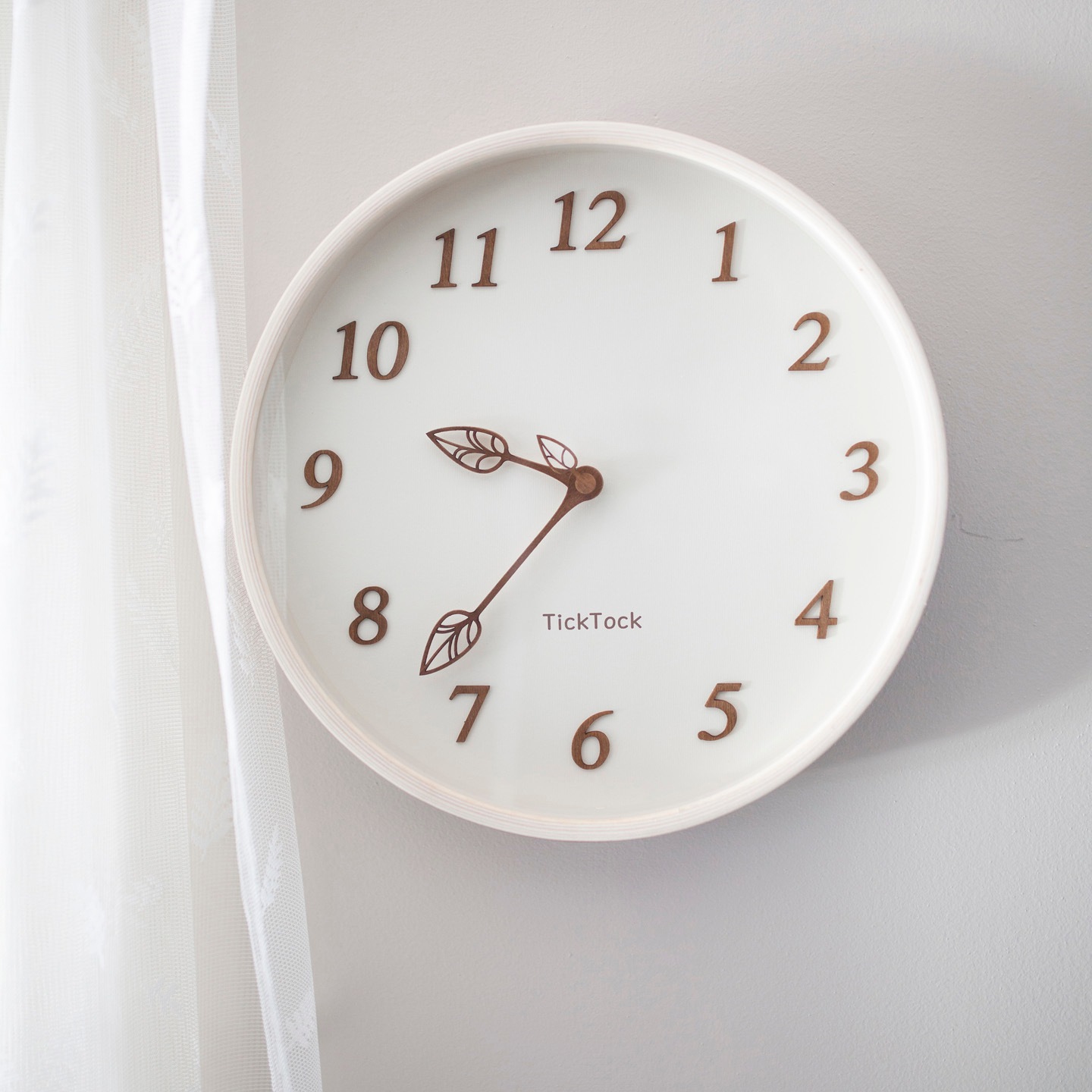 [ticktok studio] 300 milk tea Interior Wall clock 3色 韓国の人気 ホームデコ 贈り物