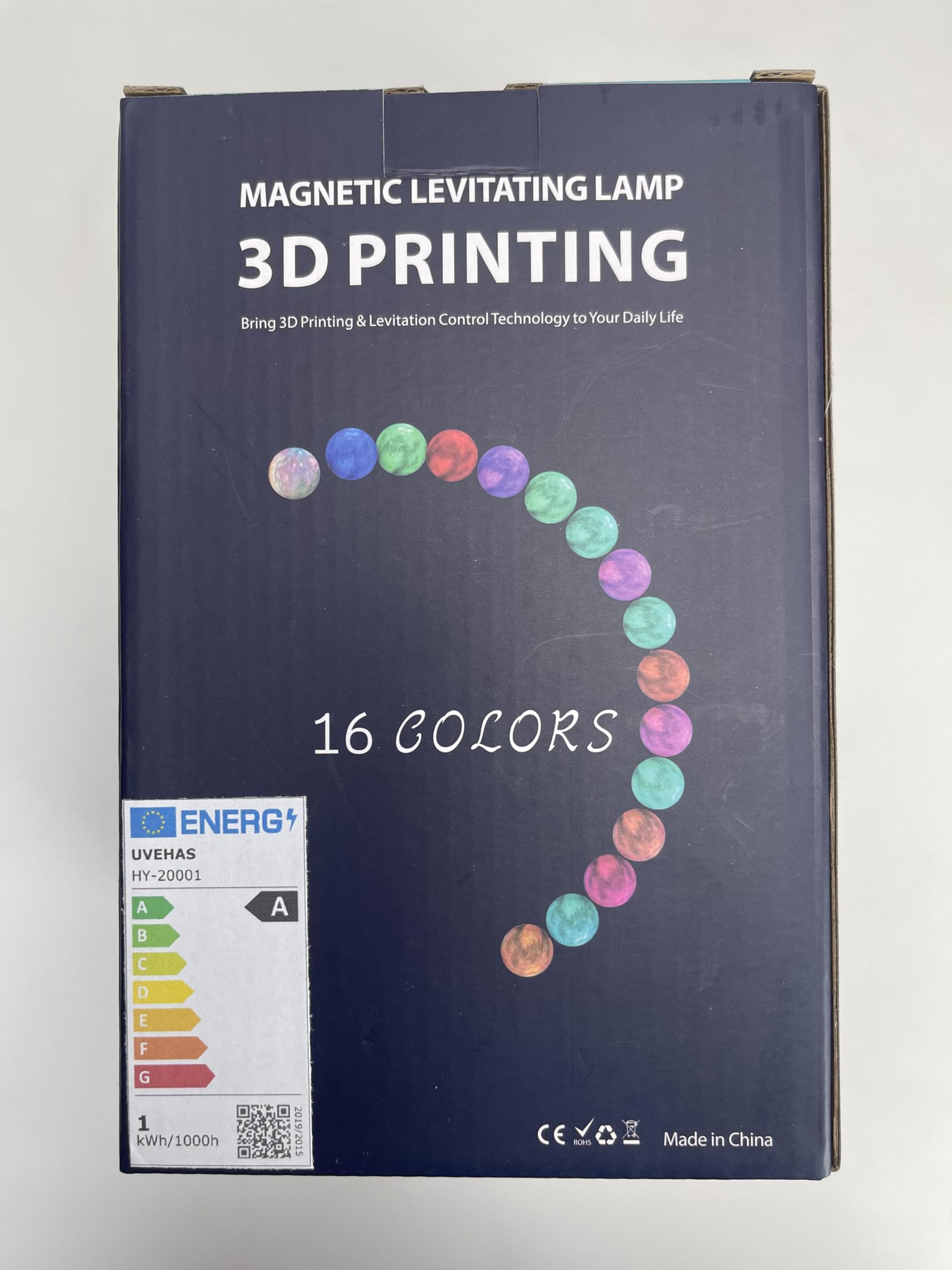 浮遊月ランプ-浮遊ギャラクシームーンライトリモコン16色LED磁気浮遊回転3D印刷ルナーナイトライト机装飾ランプ部屋の装飾のための創造的なギフト 浮遊月ランプ-浮遊ギャラクシームーンライトリモコン16色LED磁気浮遊回転3D印刷ルナーナイトライト机装飾ランプ部屋の装飾のための創造的なギフト