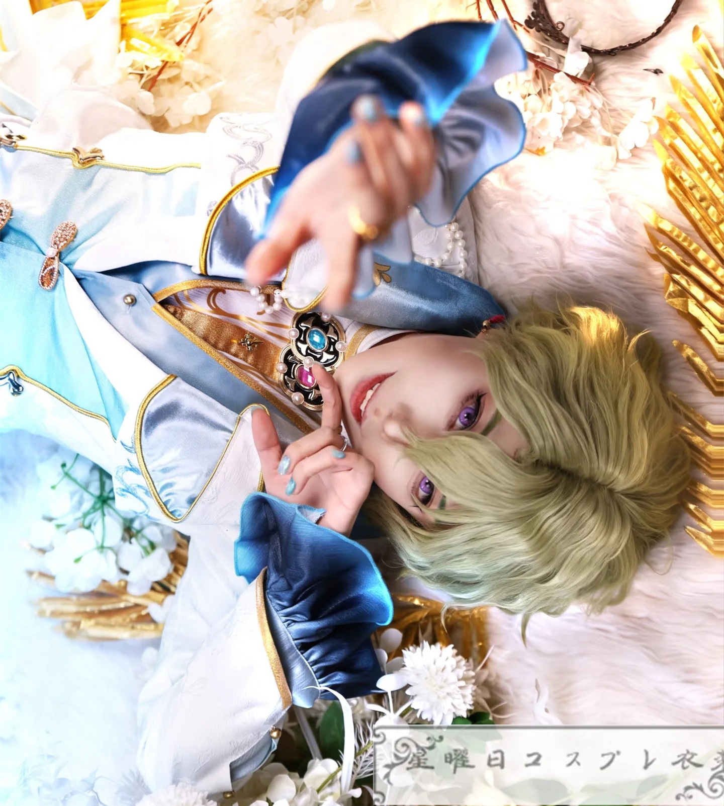[今日は安い-出荷が早い]あんスタ Eden 巴日和 漣ジュン 七種茨 乱凪砂 感謝祭＊愛を語らうヴェリテ コスプレ衣装 コスチューム品質良い 店舗お勧め_4