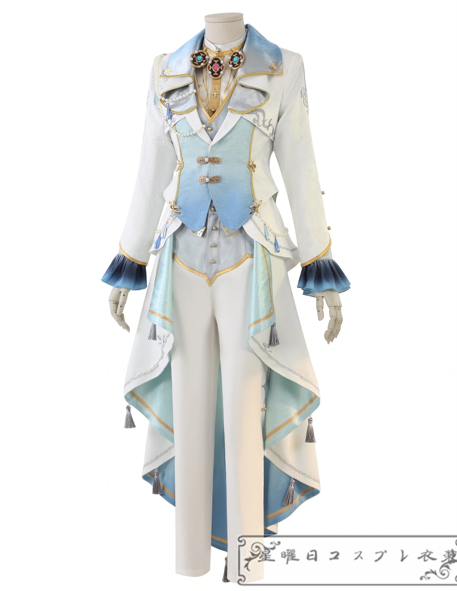 [今日は安い-出荷が早い]あんスタ Eden 巴日和 漣ジュン 七種茨 乱凪砂 感謝祭＊愛を語らうヴェリテ コスプレ衣装 コスチューム品質良い 店舗お勧め_10