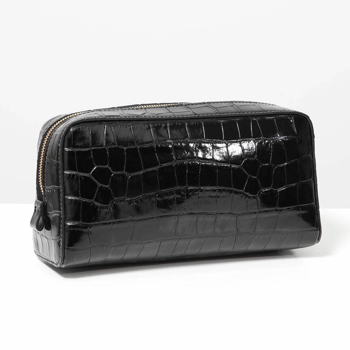 TOM FORD トムフォード クラッチバッグ Y0356 LCL403G メンズ エナメル レザー クロコダイル型押し ポーチ セカンドバッグ 鞄 1N001 TOM FORD トムフォード クラッチバッグ Y0356 LCL403G メンズ エナメル レザー クロコダイル型押し ポーチ セカンドバッグ 鞄 1N001