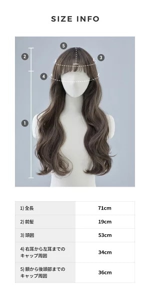Qoo10] ピンクエイジ ウィッグ ロング フルウィッグガーリッシ
