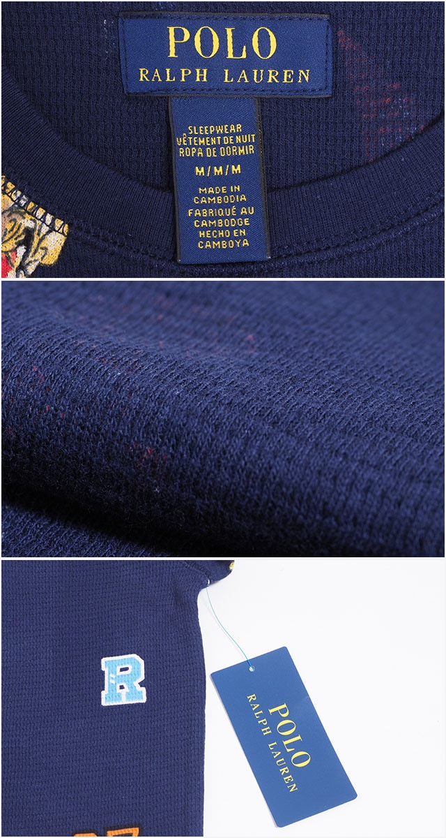 ポロ ラルフローレン ワッフル サーマルTシャツ 長袖 ロンT S M L XL LL 2Lサイズ ポロ ラルフローレン ワッフル サーマルTシャツ 長袖 ロンT S M L XL LL 2Lサイズ